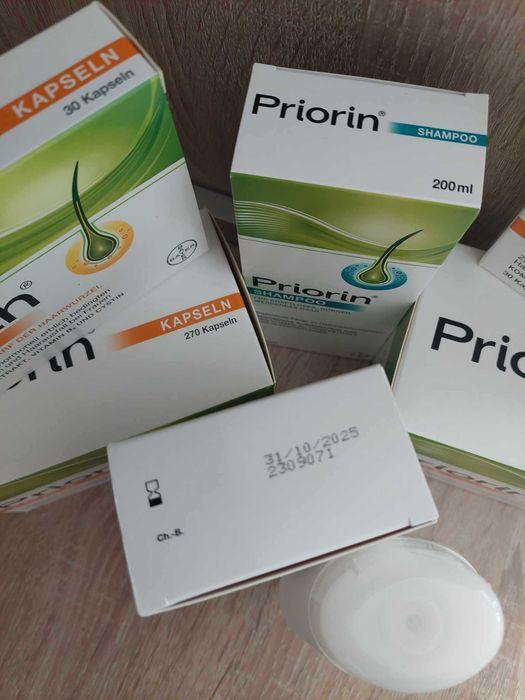 Приорин шампоан против косопад и за здрава коса Priorin немски
