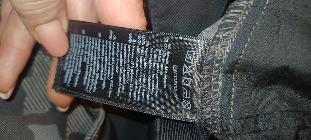 Pantaloni de lucru Parkside Camuflaj - Mărime 48 (M/L)