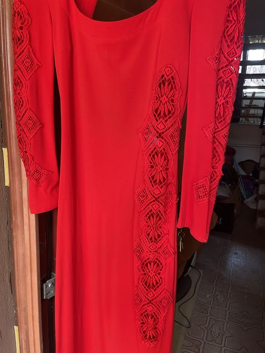 Rochie superba cu broderie