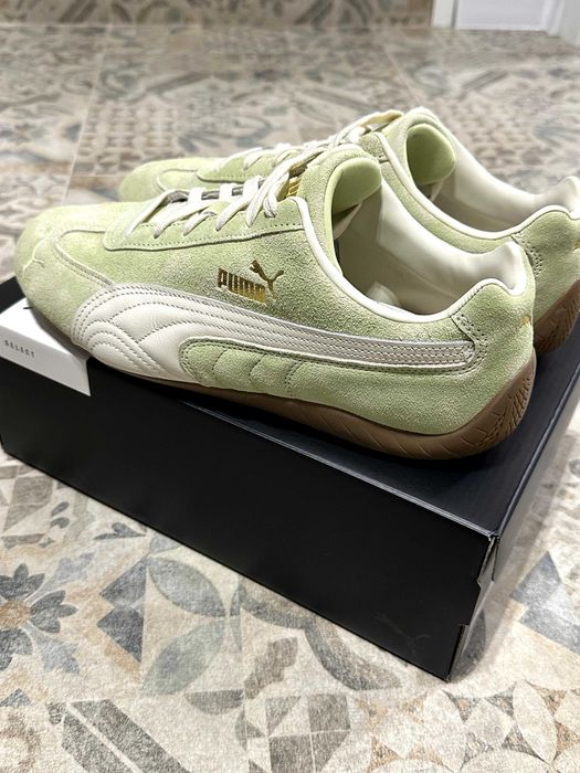 НОВИ - PUMA Speedcat 44 EU Cool Cucumber-Alpine Snow