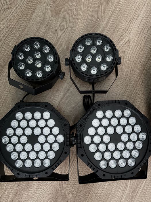 Set 4 lumini wash cu dmx