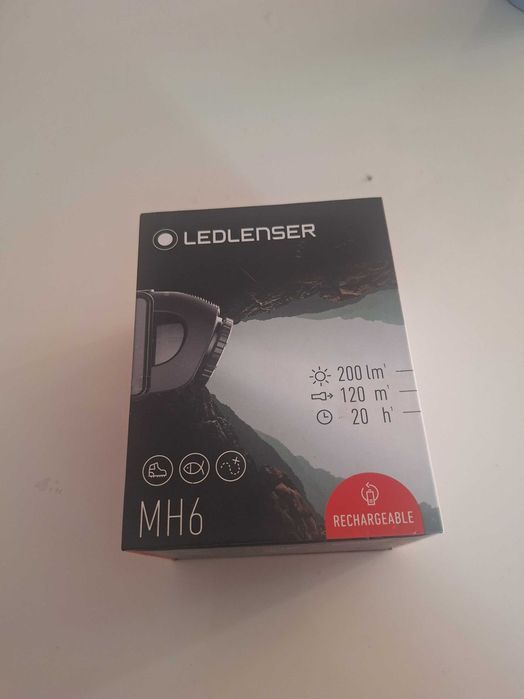 lanterna de cap ledlenser mh6