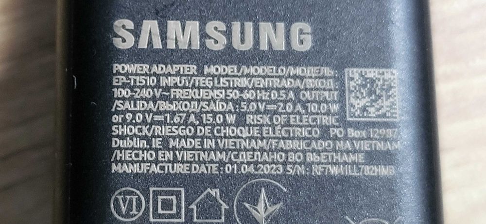 Samsung Fast Incarcator retea 15W EP-T1510 fuctional