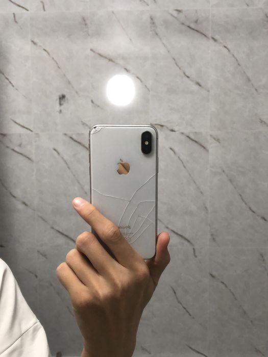 iPhone X  (256гб)  100% акб
