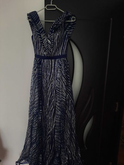 Rochie sclipici albastra