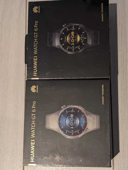 Smartwatch Huawei Watch GT 6 Pro, 46MM Black Titanium Alloy Case Black