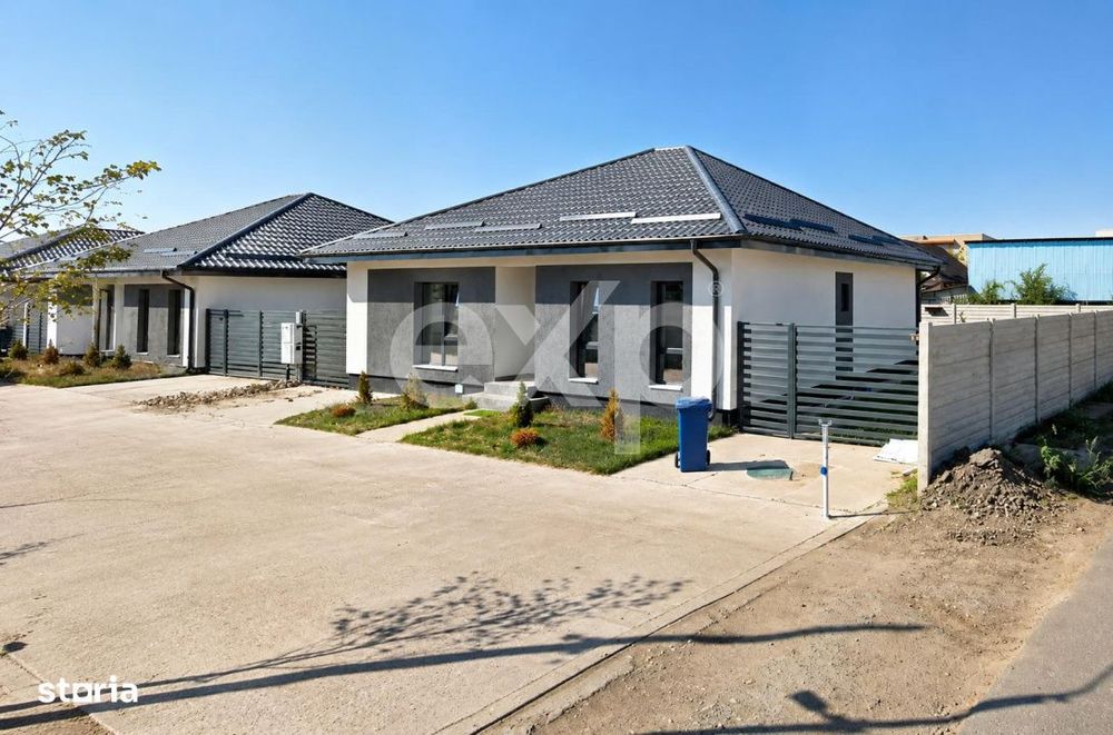 Vila parter mansardabila 4 camere 2 bai mobilatǎ/utilata 101mp 185 mp