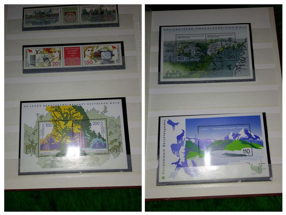 Класьор с чисти блокове, серии. Рядки! Описание и снимки.