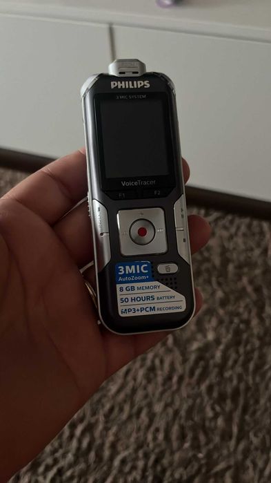 Reportofon Philips 3 microfoane
