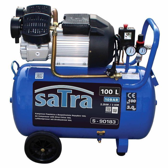 Compresor de aer cu angrenare directa 100l