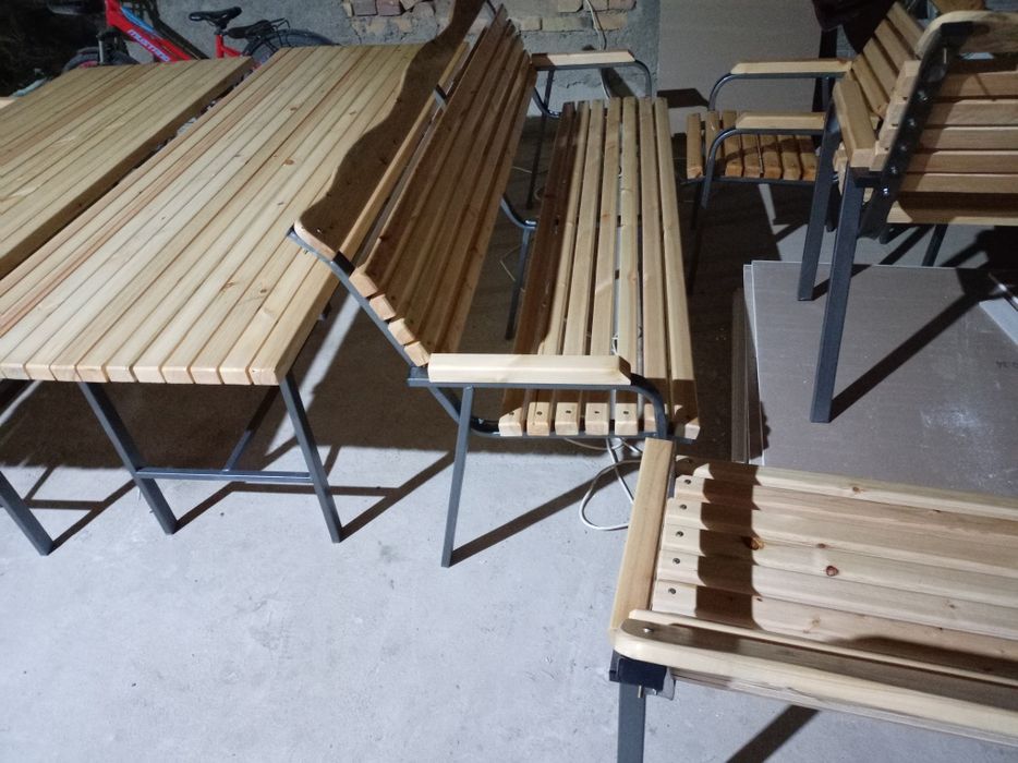 Stol stul dachniy 2 komplekt bor 5lik rekadan