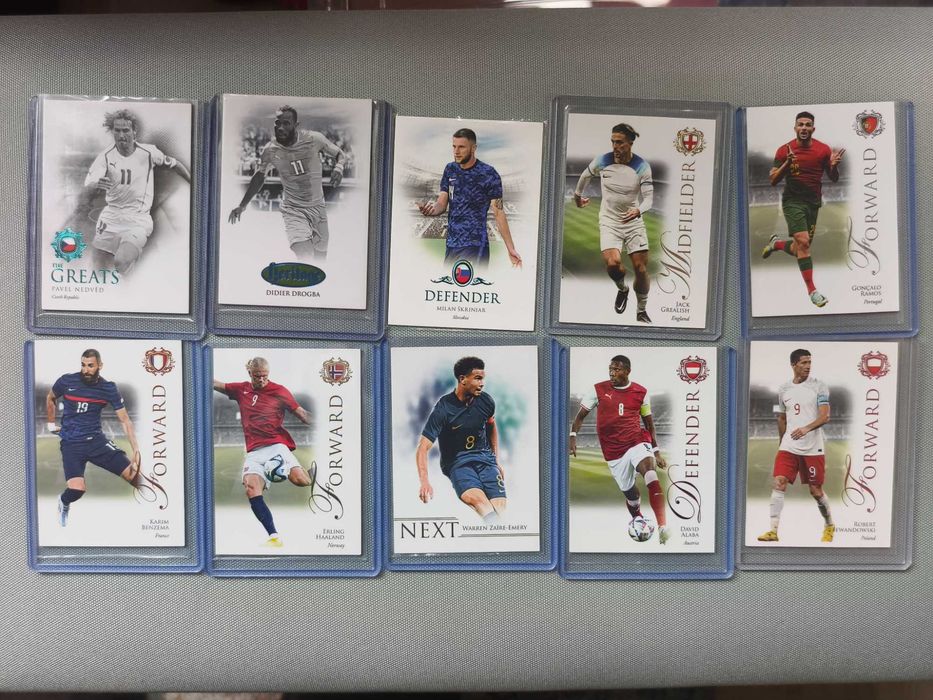 Футболни карти Panini, Topps Barcelona,Real Madrid, Messi,Ronaldo и др