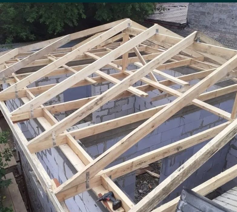 Ремонт крыши .жёсткая кровля. мягкая..фасад.водосток.замена шифера