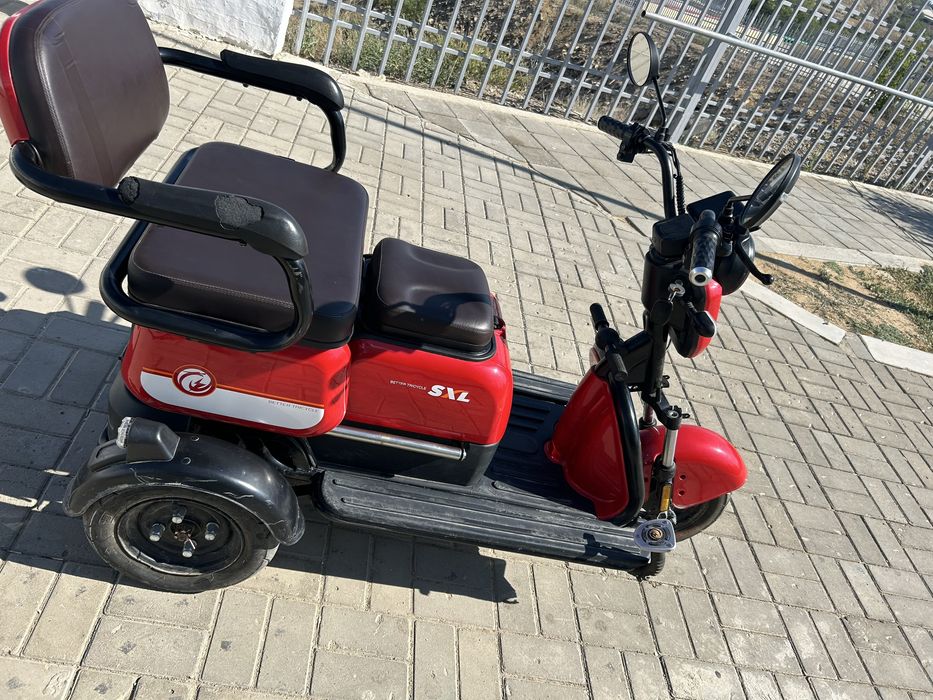 Электро мопед 3-х колесный