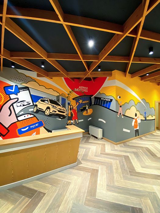 Мурал, Роспись стен, Граффити