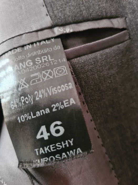 Takeshy Kurosawa  мъжки костюм s размер