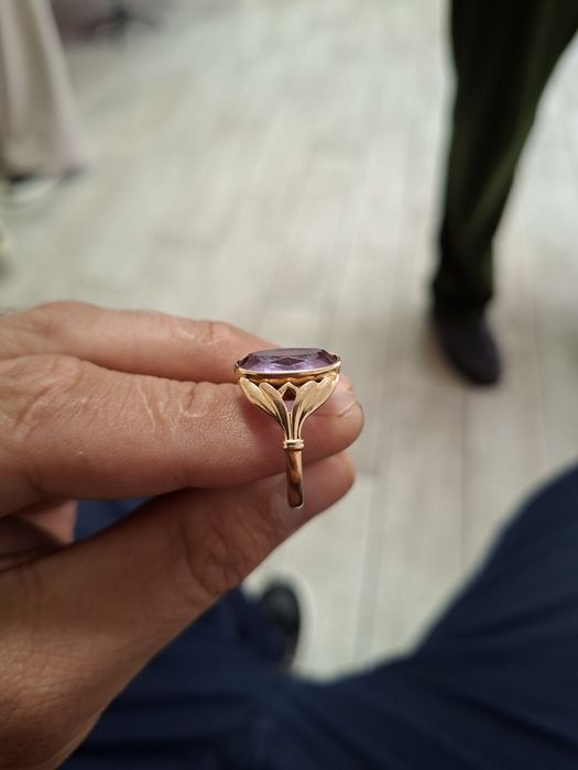 Золотое кольцо 5,76 гр проба 583