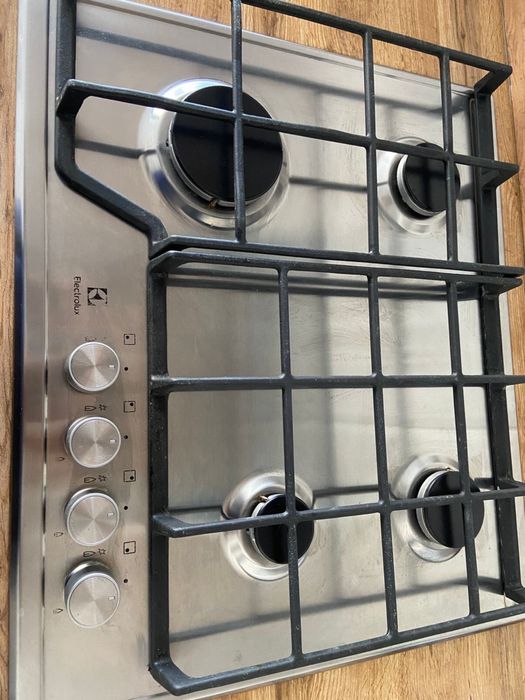 Варочная поверхность Electrolux серебристый