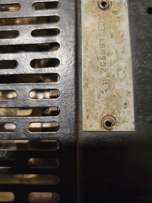 Radio 1935 Blaupunkt (philips) pe lampi, carcasa bachelita, functional