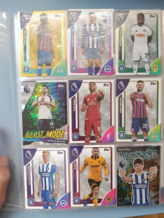 Карти Topps premier league 1/3