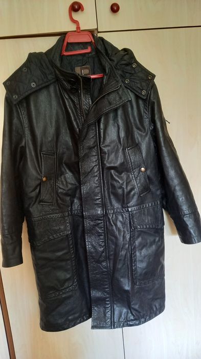 Мъжко яке от естествена кожа