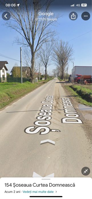 Vand teren Domnesti-Teghes Caragea voda