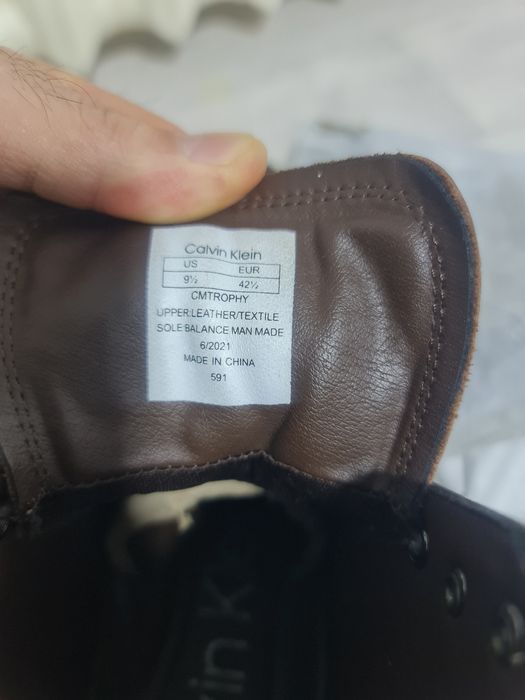 Ботинки Calvin klein