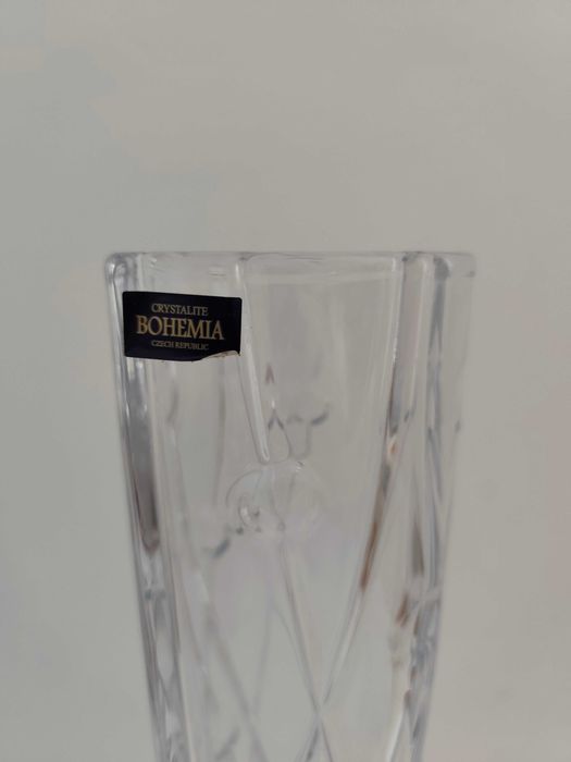 Кристална ваза Labyrint 30.5 см, Bohemia Crystalite Чехия