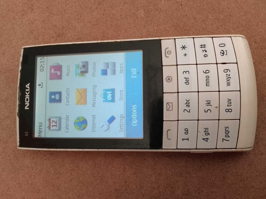 Nokia X3-02 +кабел за зареждане