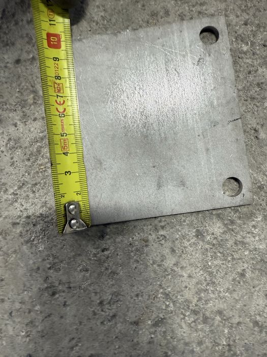 Vand  100  flanse inox 100x100x4