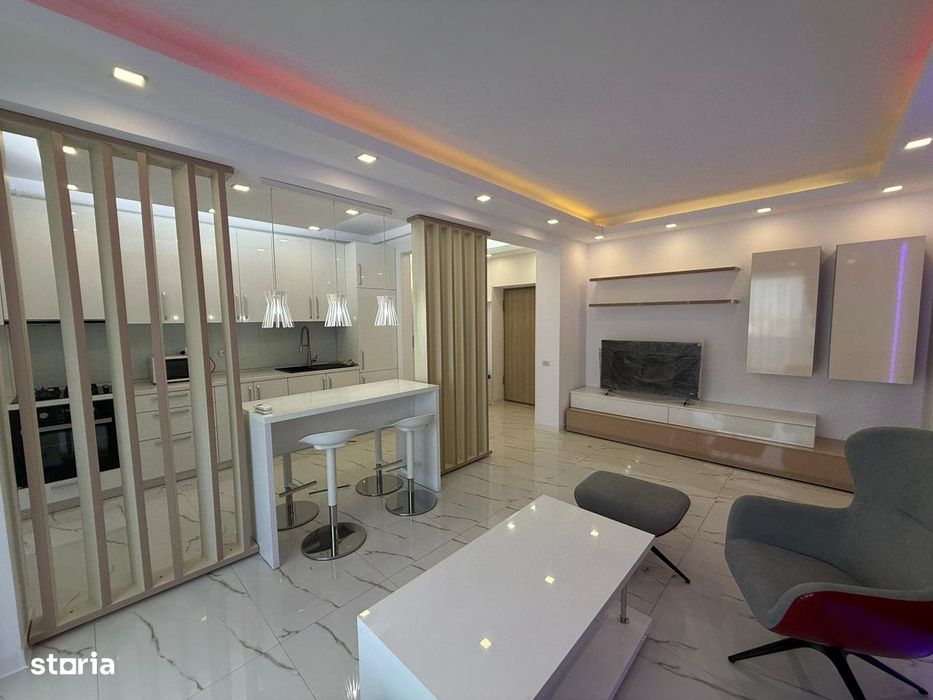 Apartament cu 3 camere, mobilat si utilat LUX