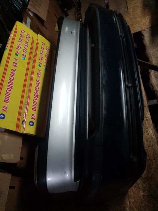 Бампер задний на BMW E46 из Германии