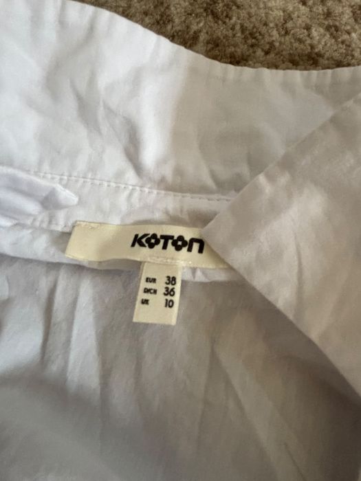 Белая рубашка Koton