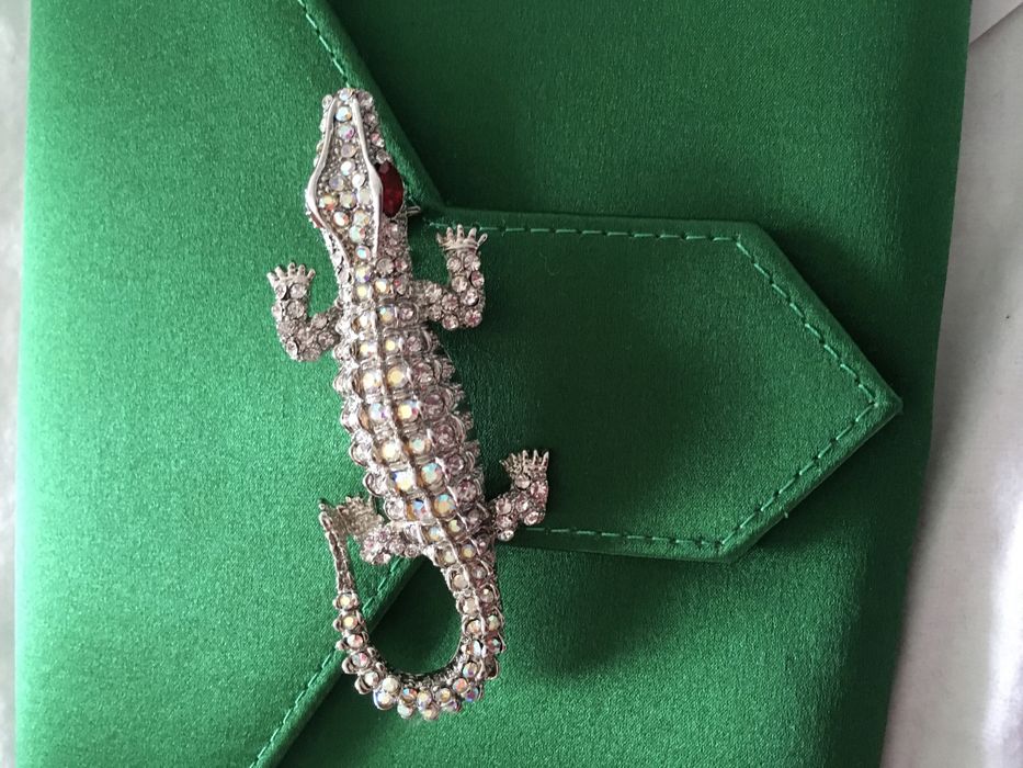 Луксозна чанта с кристали на Wilbur & Gussie