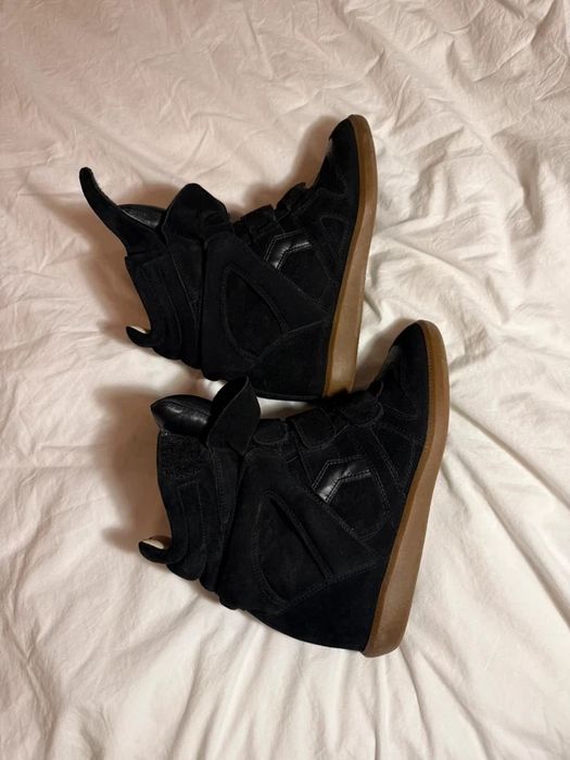 ghete Isabel Marant Bekett negri marime 38 37 39 Balenciaga Dior