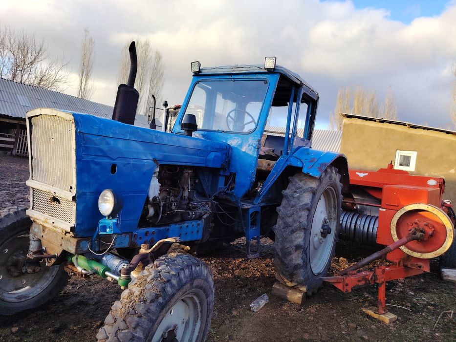 Трактор 80 соқасымен