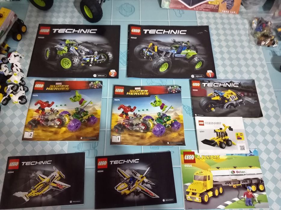 Lego Star Wars, DC, техник, черепашки ниндзя