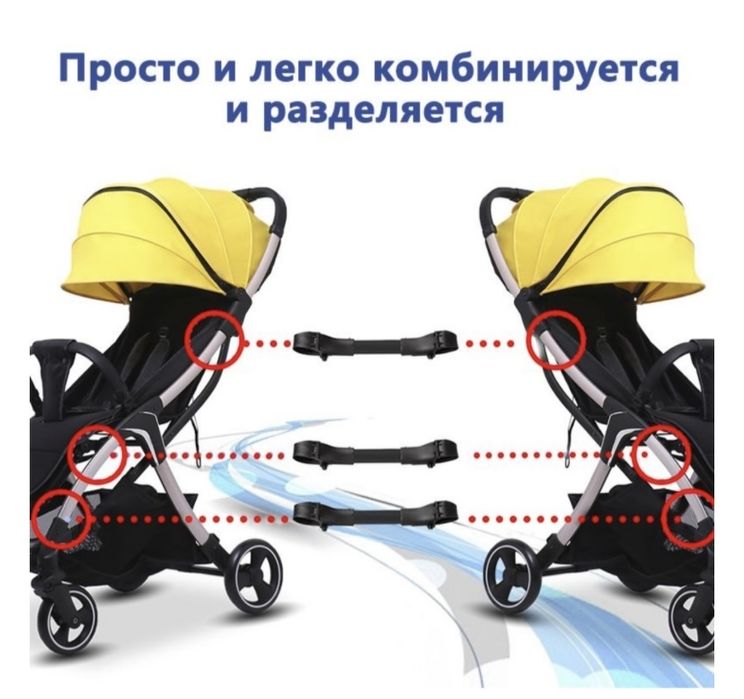 Коннекторы соединители для коляски