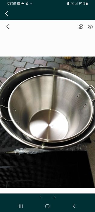 Ceaun/ Căldare inox alimentar 70L /Ofertă  549  lei.  40 L / 70 L , 16