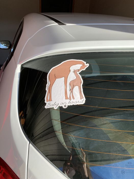 Стикери бебе в колата / baby on board