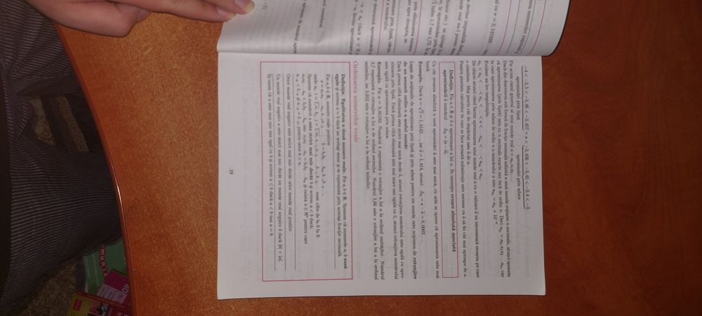 Matematica clasa a IX a