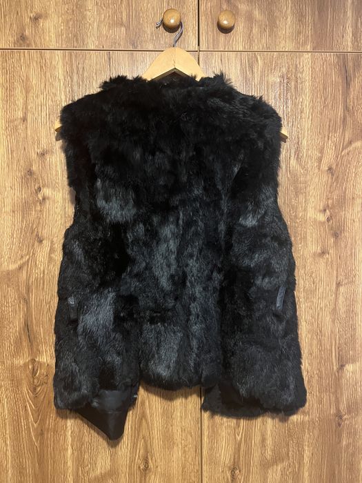 Дамски елек - естествен косъм