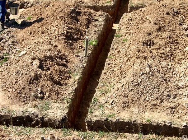 Копка ям , траншей септиков