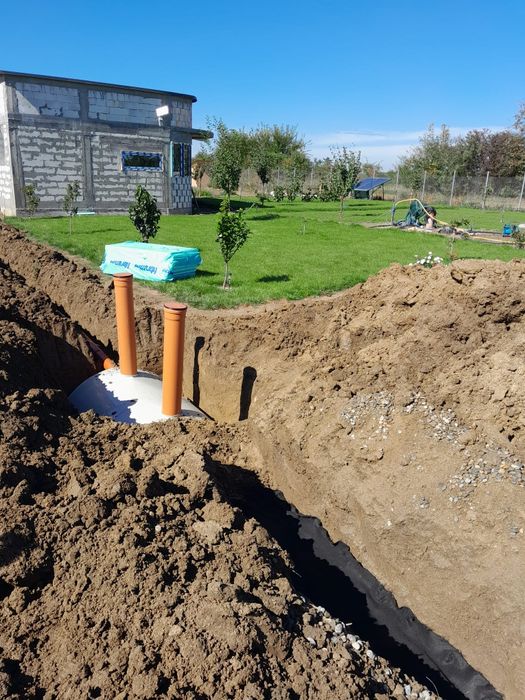 Fosa septica cu montaj
