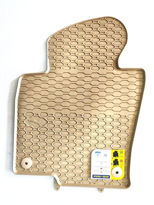 Covorașe cauciuc bej/crem pentru VW Passat B6/B7 CC 2006-2014
