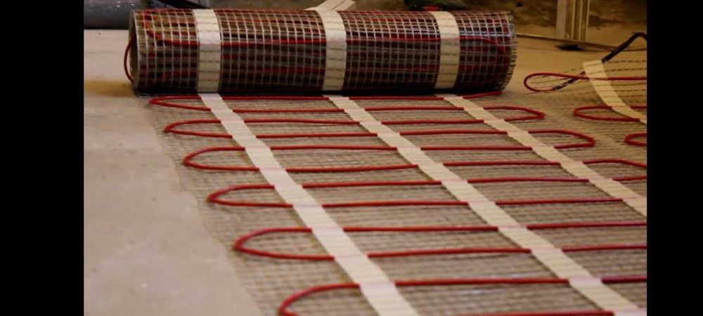 Электричиский тёплый пол под кафел