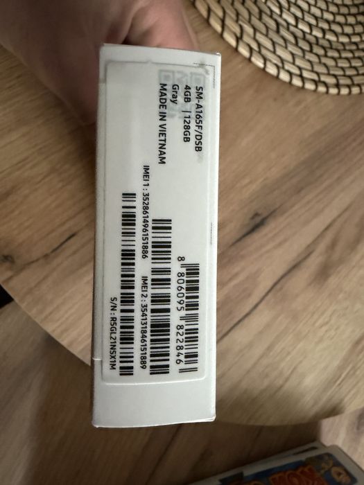 Samsung Galaxy A16 НОВ! НЕРАЗПЕЧАТВАН 128gb СИВ