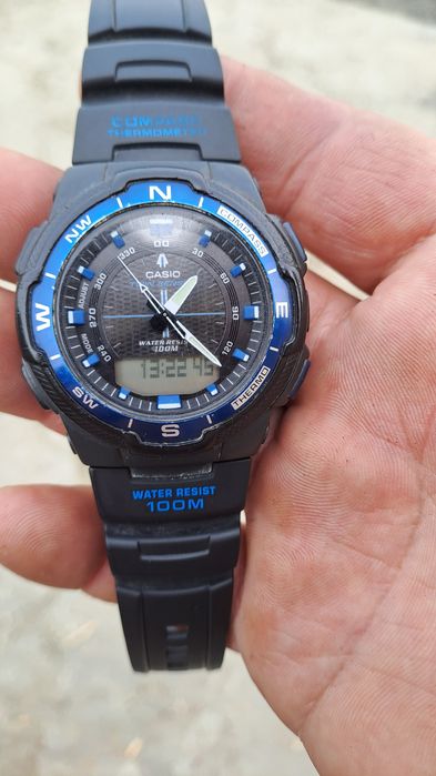Casio SGW 500H busola- temperatura- fazele lunii