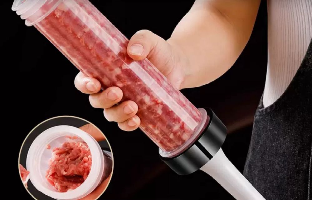 Шприц колбасный с 4мя насадками