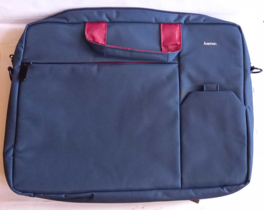 Geanta laptop Hama Marseille Messenger, 15.6", Albastru